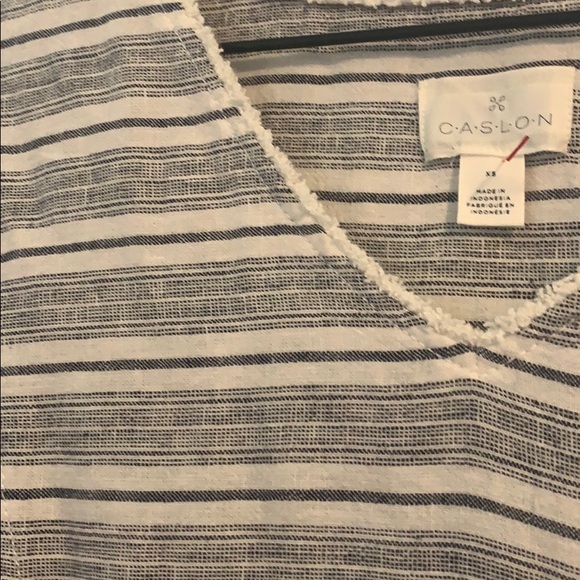 Caslon Striped Shift Dress - Picture 2 of 3